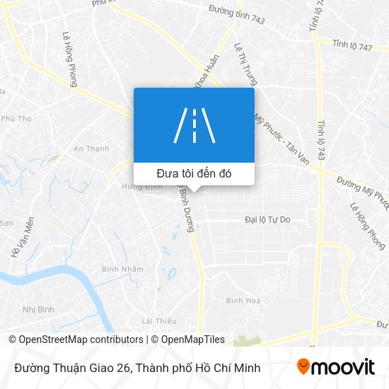 Bản đồ Đường Thuận Giao 26