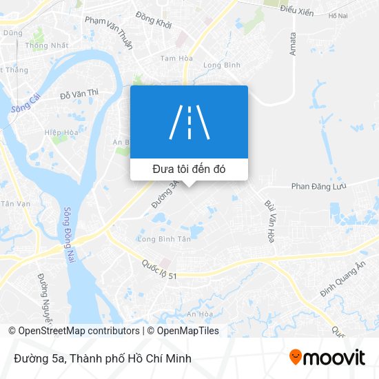 Bản đồ Đường 5a