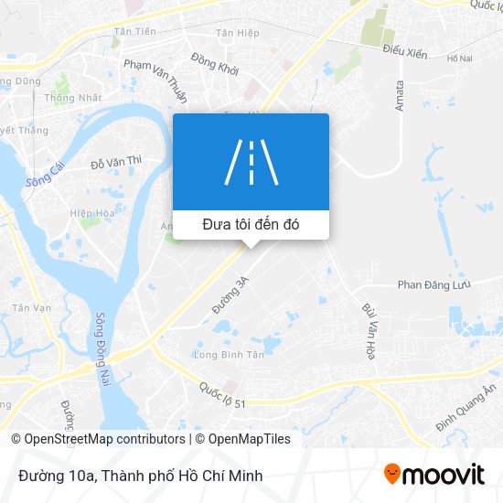 Bản đồ Đường 10a