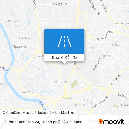 Bản đồ Đường Bình Hòa 24
