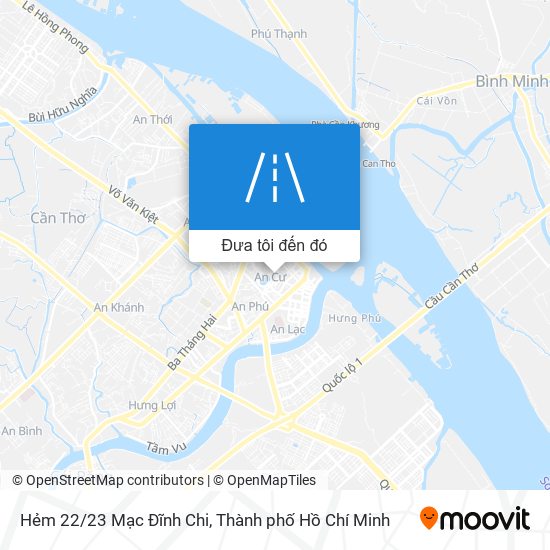 Bản đồ Hẻm 22/23 Mạc Đĩnh Chi