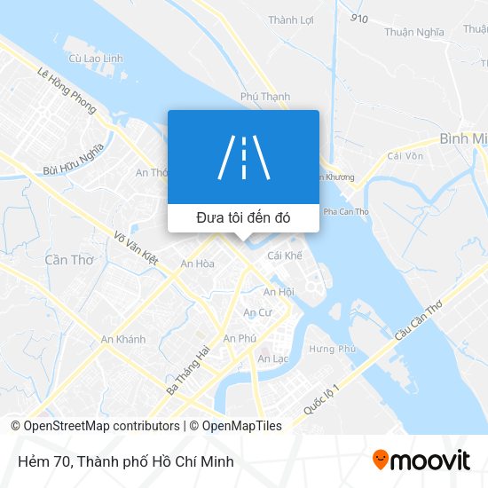 Bản đồ Hẻm 70