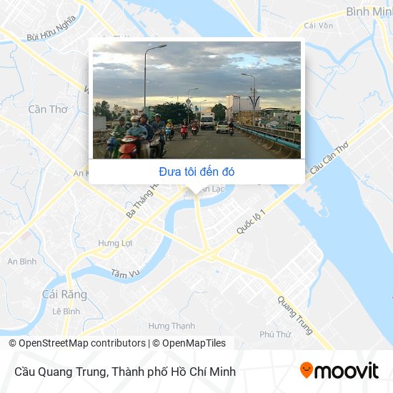 Bản đồ Cầu Quang Trung