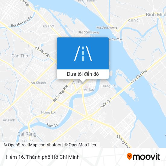 Bản đồ Hẻm 16
