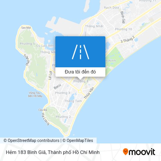 Bản đồ Hẻm 183 Bình Giã