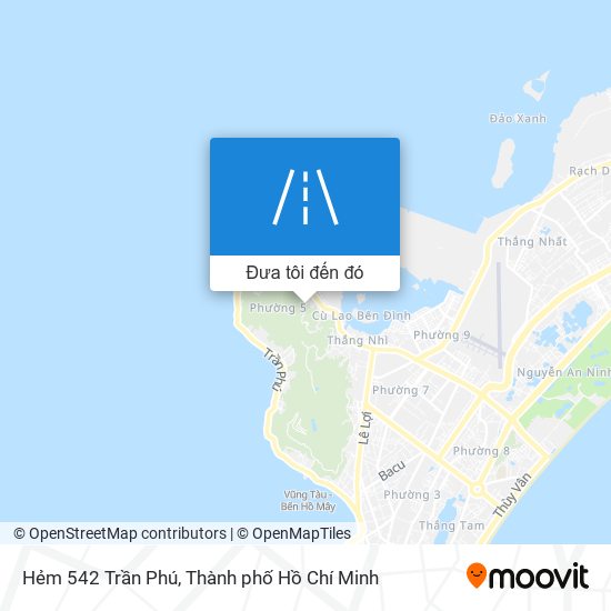 Bản đồ Hẻm 542 Trần Phú