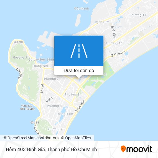 Bản đồ Hẻm 403 Bình Giã