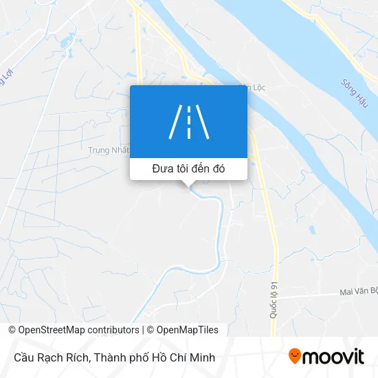 Bản đồ Cầu Rạch Rích