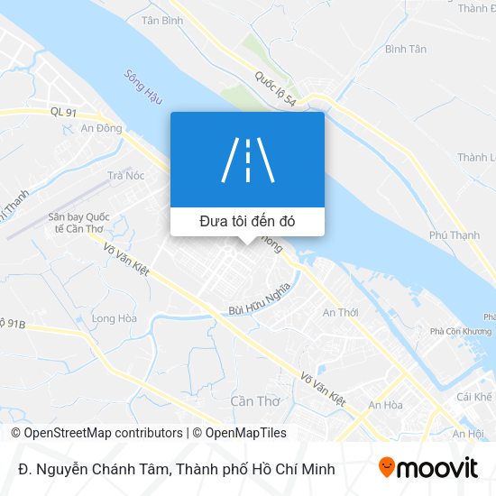 Bản đồ Đ. Nguyễn Chánh Tâm