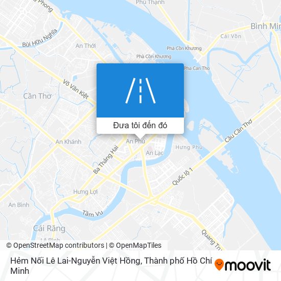 Bản đồ Hẻm Nối Lê Lai-Nguyễn Việt Hồng