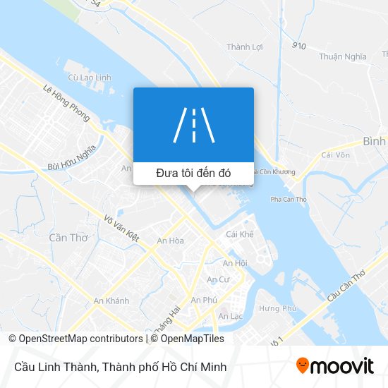 Bản đồ Cầu Linh Thành