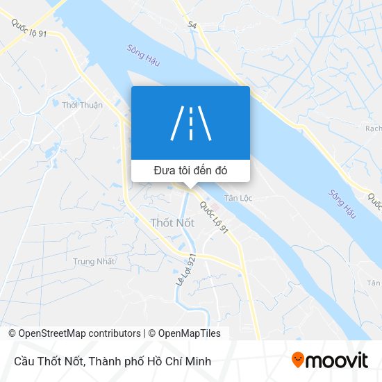 Bản đồ Cầu Thốt Nốt