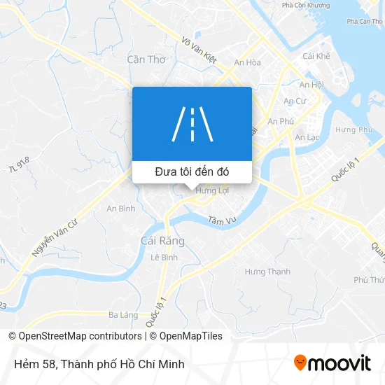 Bản đồ Hẻm 58