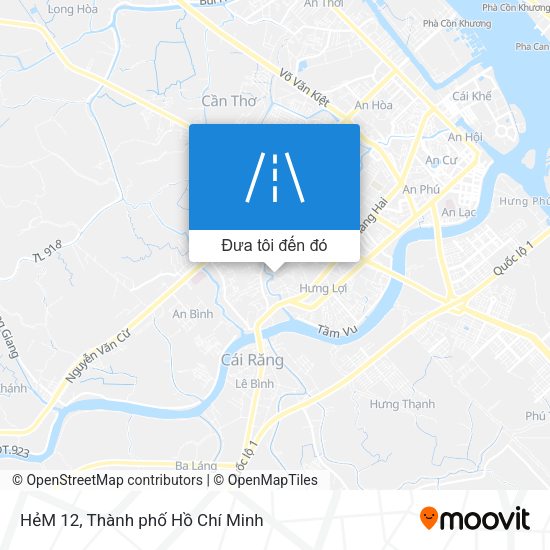 Bản đồ HẻM 12