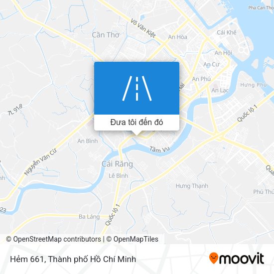 Bản đồ Hẻm 661