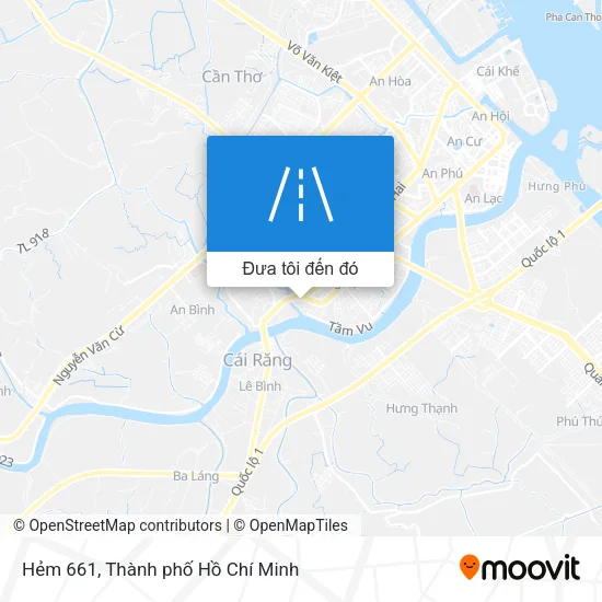 Bản đồ Hẻm 661