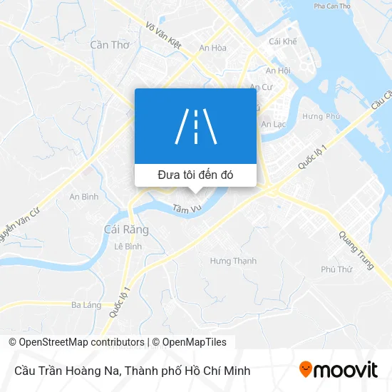 Bản đồ Cầu Trần Hoàng Na