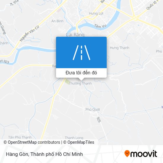 Bản đồ Hàng Gòn