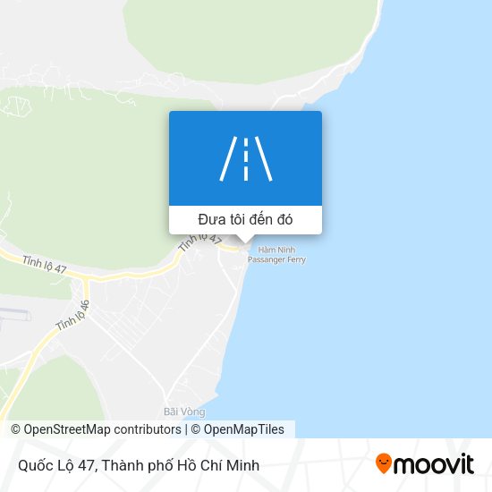 Bản đồ Quốc Lộ 47