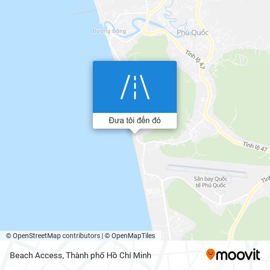 Bản đồ Beach Access