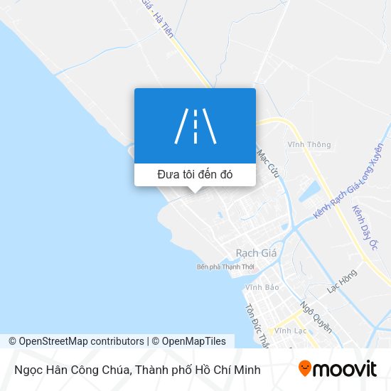 Bản đồ Ngọc Hân Công Chúa