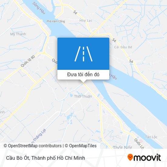 Bản đồ Cầu Bò Ót