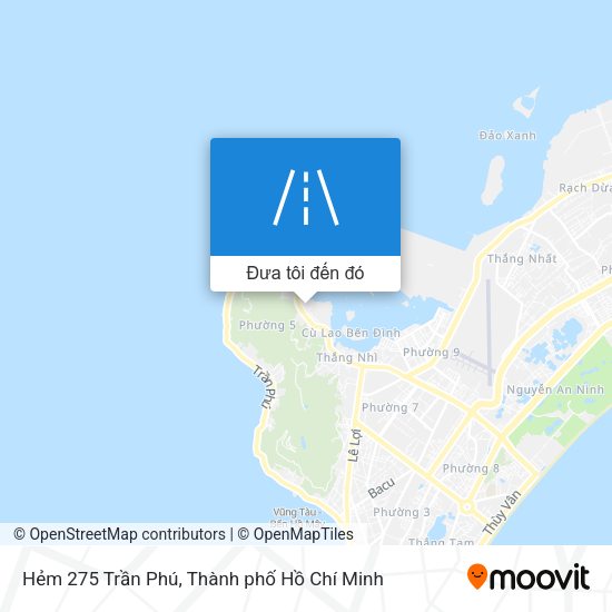 Bản đồ Hẻm 275 Trần Phú