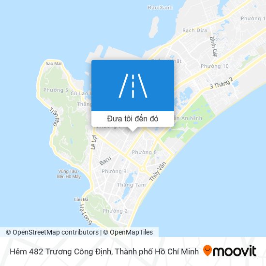 Bản đồ Hẻm 482 Trương Công Định