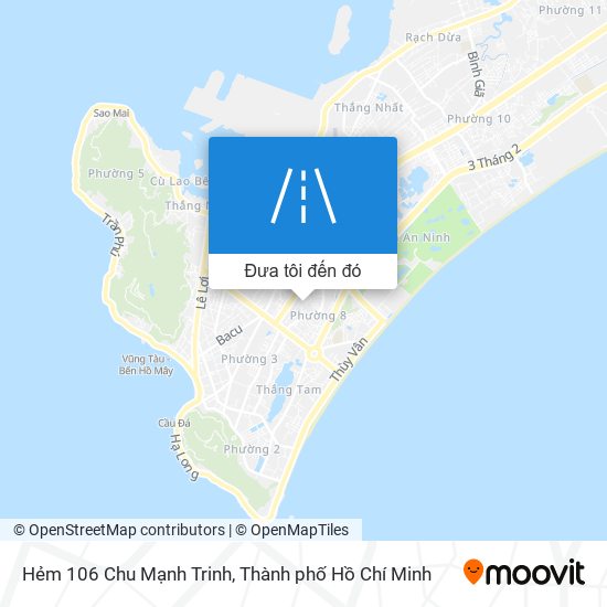 Bản đồ Hẻm 106 Chu Mạnh Trinh
