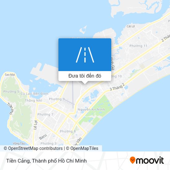 Bản đồ Tiền Cảng