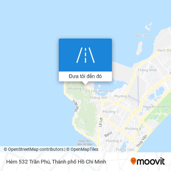 Bản đồ Hẻm 532 Trần Phú