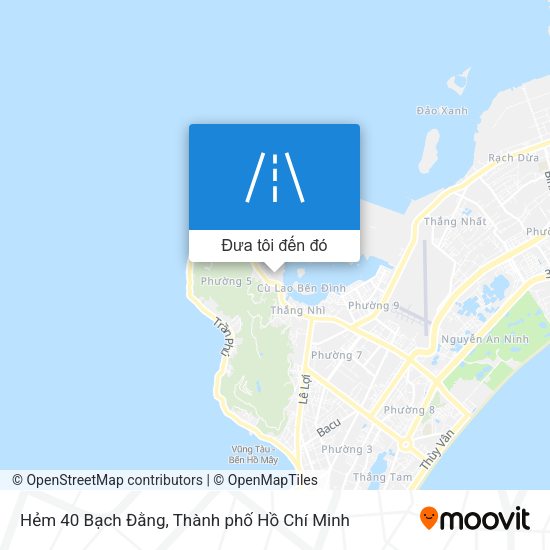 Bản đồ Hẻm 40 Bạch Đằng