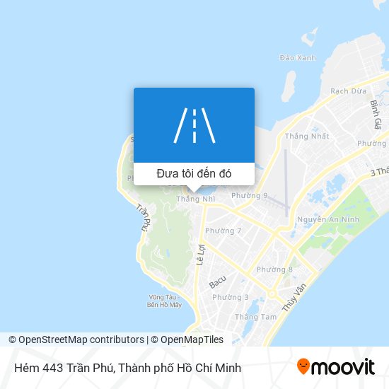 Bản đồ Hẻm 443 Trần Phú
