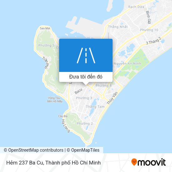 Bản đồ Hẻm 237 Ba Cu