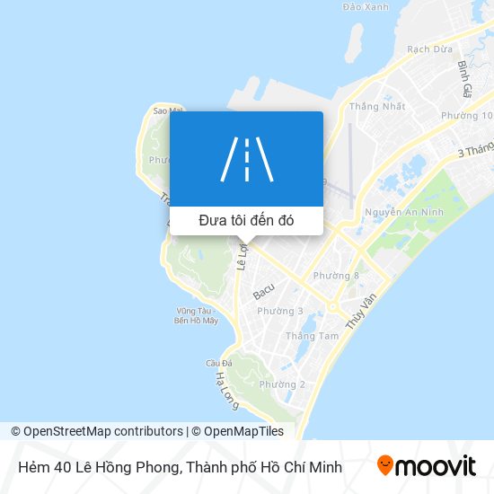 Bản đồ Hẻm 40 Lê Hồng Phong
