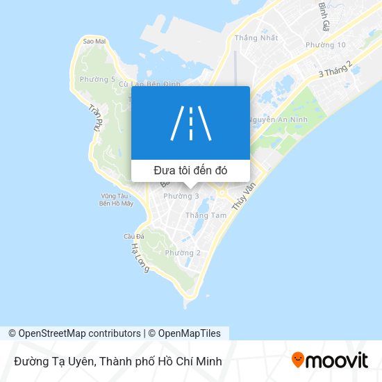 Bản đồ Đường Tạ Uyên