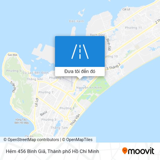 Bản đồ Hẻm 456 Bình Giã