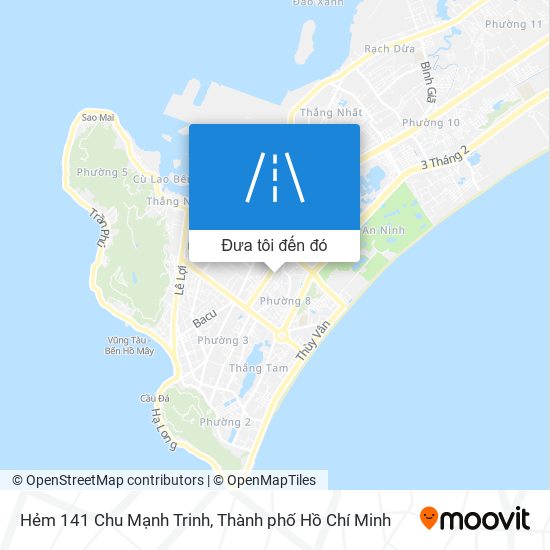 Bản đồ Hẻm 141 Chu Mạnh Trinh