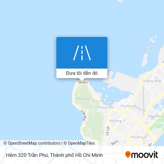 Bản đồ Hẻm 320 Trần Phú