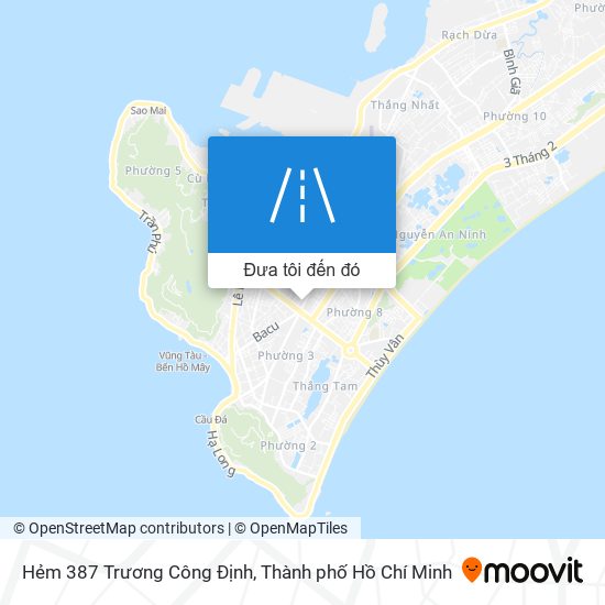 Bản đồ Hẻm 387 Trương Công Định