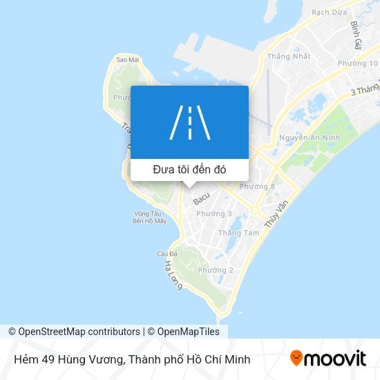 Bản đồ Hẻm 49 Hùng Vương