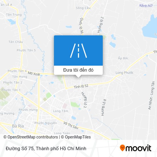 Bản đồ Đường Số 75