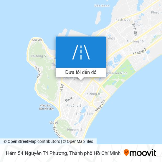 Bản đồ Hẻm 54 Nguyễn Tri Phương