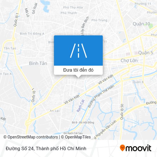 Bản đồ Đường Số 24