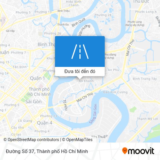 Bản đồ Đường Số 37