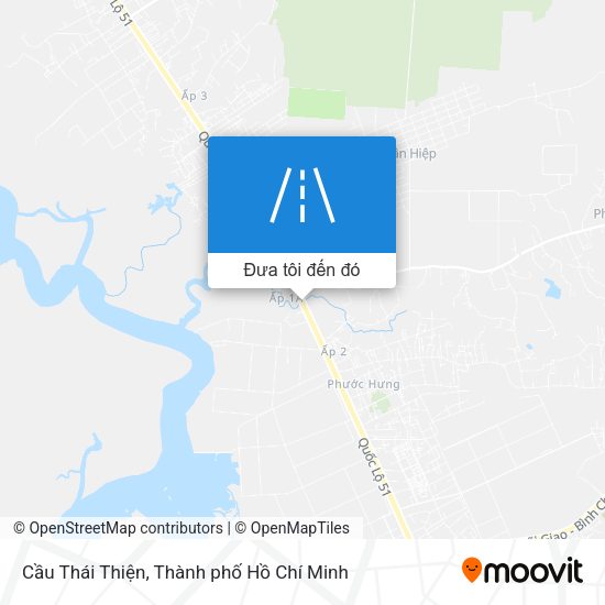 Bản đồ Cầu Thái Thiện