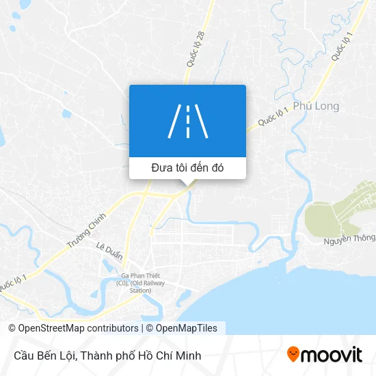 Bản đồ Cầu Bến Lội