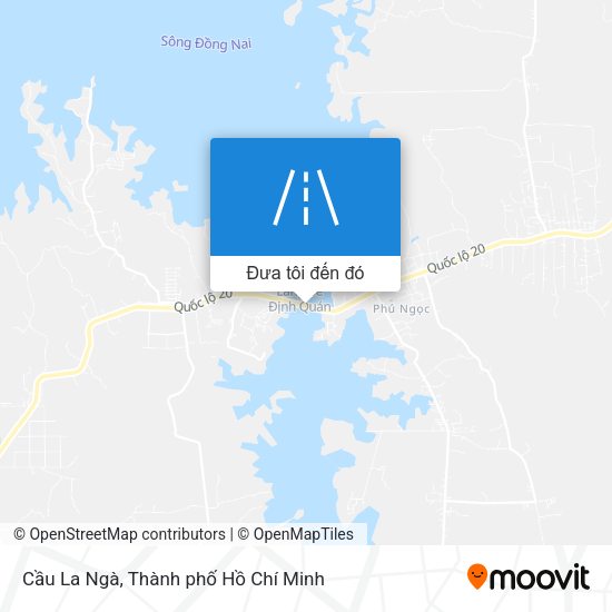 Bản đồ Cầu La Ngà