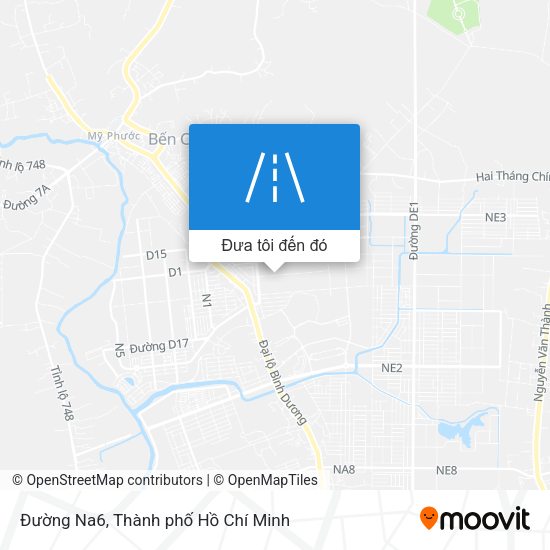 Bản đồ Đường Na6