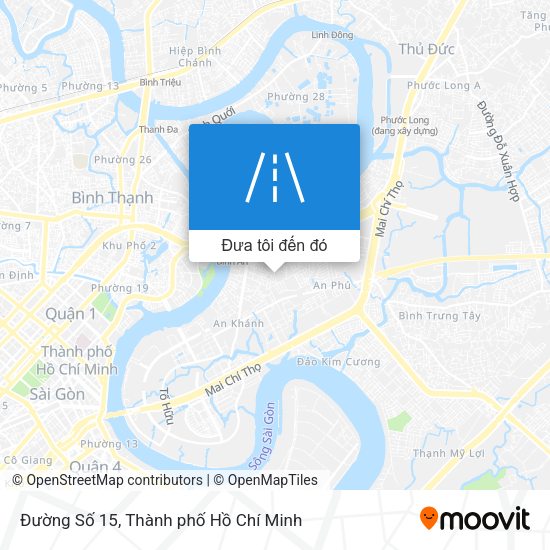 Bản đồ Đường Số 15